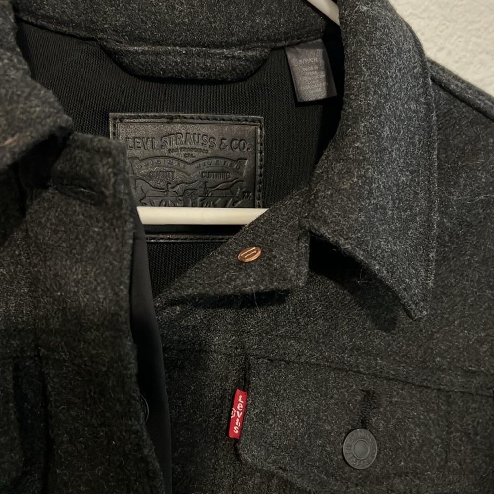 Levi’s Wool Button Down Jacket - image 3